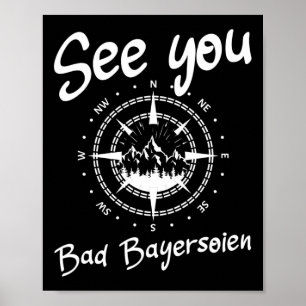 See You Wandern Bad Bayersoien Deutschland Urlaubs Poster