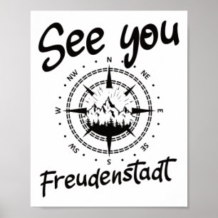 See You Wandern Freudenstadt Deutschland Urlaub Sk Poster