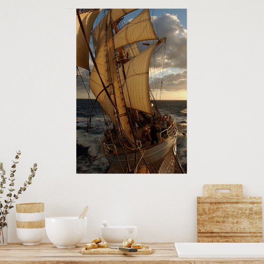 Seeadler Poster (Küche)