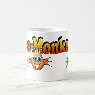 Seeaffen Monkees Entwurf Kaffeetasse