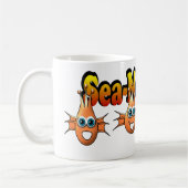 Seeaffen Monkees Entwurf Kaffeetasse (Links)