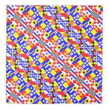 Seealphabet-Signal-Flaggen-Muster