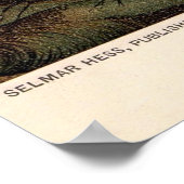 Seeanemone aus dem 19. Jahrhundert Poster (Ecke)