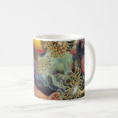 Seeanemone Ernst Haeckels Actiniaea Kaffeetasse (VorderseiteRechts)