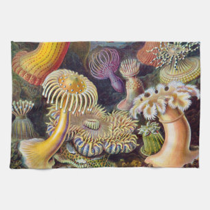 Seeanemone wissenschaftliche Natur Ozean Handtuch