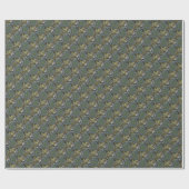 Seeanemonen-Packpapier Geschenkpapier (Flach)