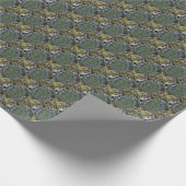 Seeanemonen-Packpapier Geschenkpapier (Ecke)