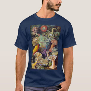 Seeanemonen, Vintage Actiniae von Ernst Haeckel T-Shirt