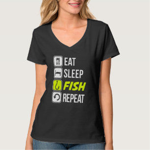 Seeangeln Angler Leben Fischer Fang Karpfen Fi T-Shirt