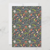 Seeanker-Brautparty-Einladungs-Rosa Einladung (Rückseite)