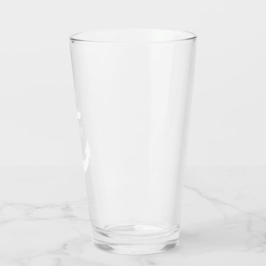 Seeanker-Monogramm Glas (Links)