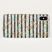 Seeanker-Muster Case-Mate iPhone Hülle (Rückseite (Horizontal))