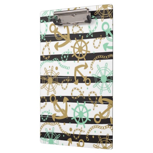 Seeanker-Muster Klemmbrett (Links)