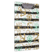 Seeanker-Muster Klemmbrett (Rechts)