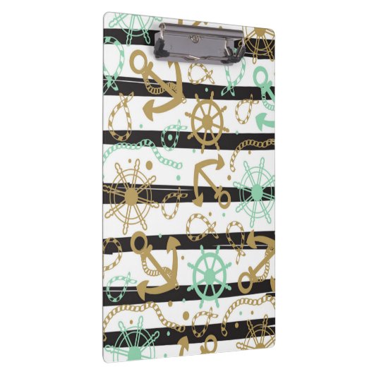 Seeanker-Muster Klemmbrett (Rechts)