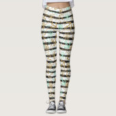 Seeanker-Muster Leggings (Vorderseite)