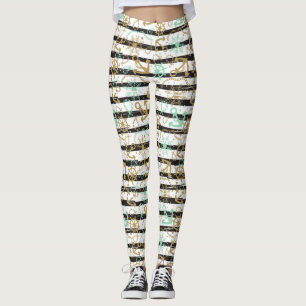 Seeanker-Muster Leggings