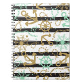 Seeanker-Muster Notizblock (Vorderseite)