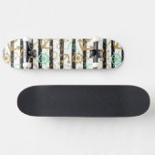 Seeanker-Muster Skateboard (Horizontal)
