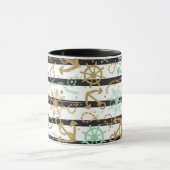 Seeanker-Muster Tasse (Zentrum)