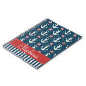 Seeanker-Notizbuch Notizblock (Linke Seite)