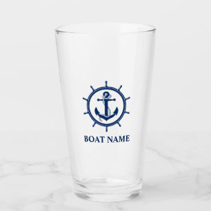 Seeanker-Seil-Rad-Boots-Name Glas