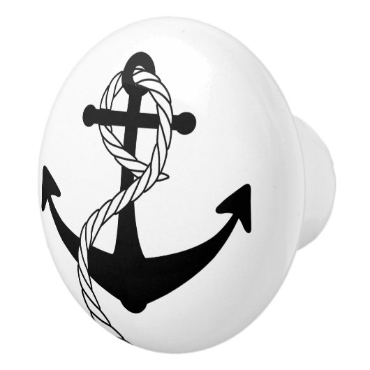 Seeanker-Türknauf-Fachzug Keramikknauf (Rechts)