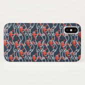 Seeanker und Seil-Muster Case-Mate iPhone Hülle (Rückseite (Horizontal))