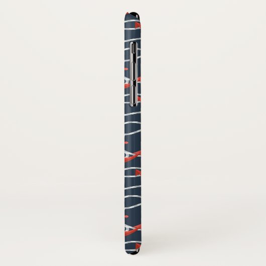 Seeanker und Seil-Muster Case-Mate iPhone Hülle (Hinten/Links)