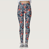 Seeanker und Seil-Muster Leggings (Vorderseite)