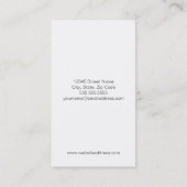 Seeanker-Visitenkarte Visitenkarte (Rückseite)