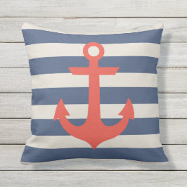 Seeanker-Wurfs-Kissen im Freien" Kissen