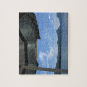 Seeansicht unter Regenschirm Puzzle (Vertikal)