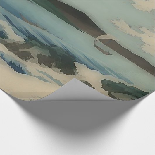 Seeansicht von Satta Punkt Geschenkpapier (Ecke)