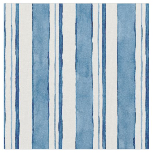 SeeAquarell-handgemaltes gestreiftes Muster Stoff (Nahaufnahme)
