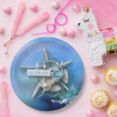 SeeAquarell zum Meer Pappteller (Party)