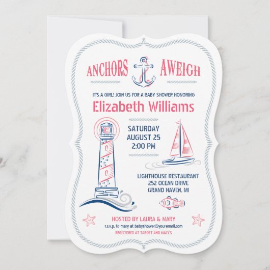 SeeBaby-Duschen-Einladung Einladung (Vorderseite)