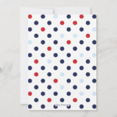 SeeBabyparty-Einladung für einen Jungen Einladung (Rückseite)