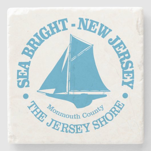 Seebach (Hang) Steinuntersetzer (Vorderseite)