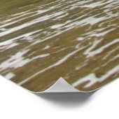 Seebäche, Flut, Ozeanseite, Oregon, USA Poster (Ecke)