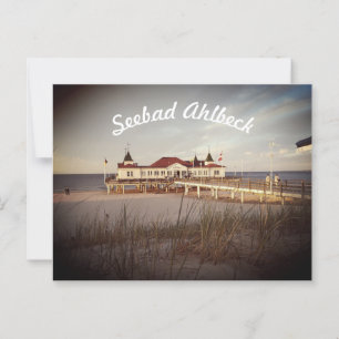 Seebad Ahlbeck Postcard Postkarte