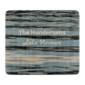 Seebad Fotografisches Seehaus Schneidebrett (Vorderseite)