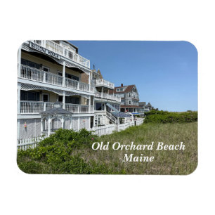 Seebad in Old Orchard Beach in Maine Magnet