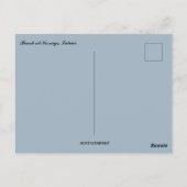 Seebad Kosrags Lettland Postkarte (Rückseite)