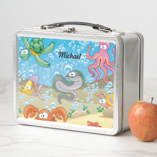 Seebad Metall Brotdose (Beispiel)