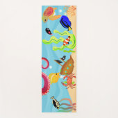 Seebad Octopus Pirate Ship Turtle Crab Yogamatte (Vorderseite)