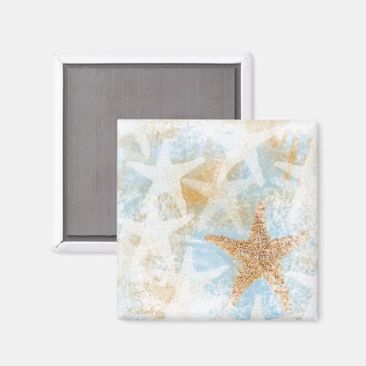 Seebarnmuster Magnet (Vorderseite/Rückseite)