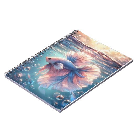 Seebarsch im Anime-Stil Notizblock (Linke Seite)