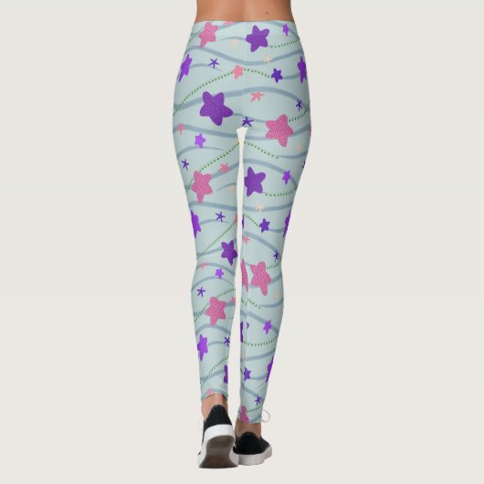 Seebarsch-Leggings Leggings (Rückseite)