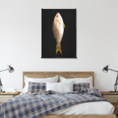Seebarsch Leinwanddruck (Insitu (Schlafzimmer))